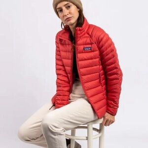 Red Patagonia Puffer Jacket